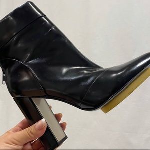Philip Lim patent leather booties
